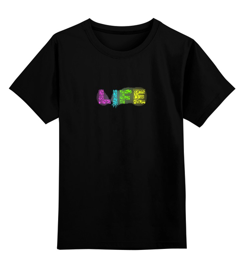 Заказать детскую футболку в Москве. Детская футболка классическая унисекс Жизнь от Picasso - готовые дизайны и нанесение принтов.