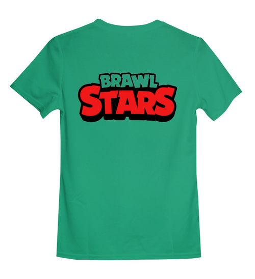 Заказать детскую футболку в Москве. Детская футболка классическая унисекс BRAWL STARS от robus - готовые дизайны и нанесение принтов.