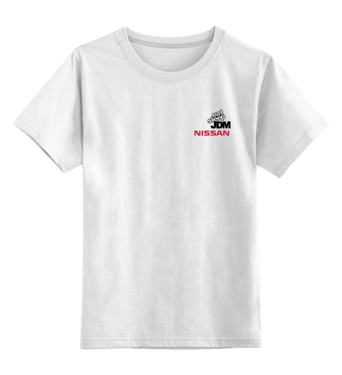 Заказать детскую футболку в Москве. Детская футболка классическая унисекс nissan jdm от Ваня Ванин - готовые дизайны и нанесение принтов.
