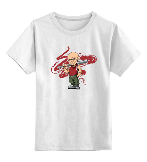 Заказать детскую футболку в Москве. Детская футболка классическая унисекс Один за всех от T-shirt print  - готовые дизайны и нанесение принтов.