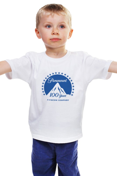 Заказать детскую футболку в Москве. Детская футболка классическая унисекс Paramount Pictures от KinoArt - готовые дизайны и нанесение принтов.