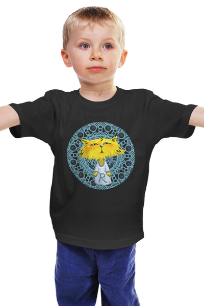 Заказать детскую футболку в Москве. Детская футболка классическая унисекс Рысёнок от Margarita Nia - готовые дизайны и нанесение принтов.