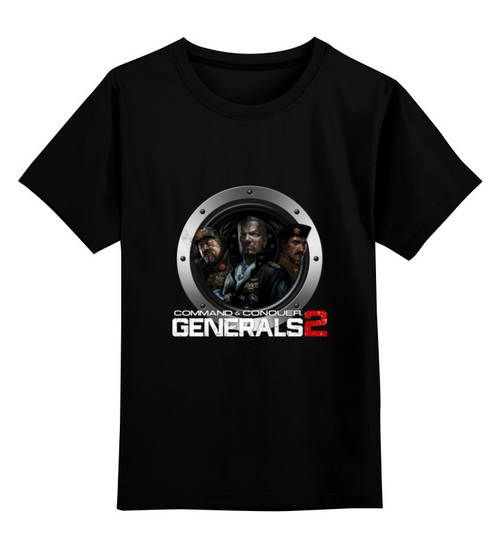 Заказать детскую футболку в Москве. Детская футболка классическая унисекс Command & Conquer Generals от THE_NISE  - готовые дизайны и нанесение принтов.