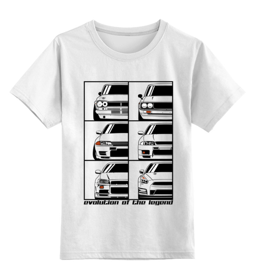 Заказать детскую футболку в Москве. Детская футболка классическая унисекс Skyline Evolution от Oleg Markaryan - готовые дизайны и нанесение принтов.