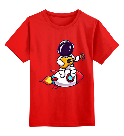 Заказать детскую футболку в Москве. Детская футболка классическая унисекс Астро юмор от T-shirt print  - готовые дизайны и нанесение принтов.