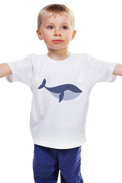 Заказать детскую футболку в Москве. Детская футболка классическая унисекс Кашалот от nadegda - готовые дизайны и нанесение принтов.