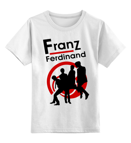 Заказать детскую футболку в Москве. Детская футболка классическая унисекс Franz Ferdinand от geekbox - готовые дизайны и нанесение принтов.