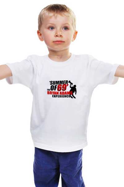 Заказать детскую футболку в Москве. Детская футболка классическая унисекс Bryan Adams от Fedor - готовые дизайны и нанесение принтов.