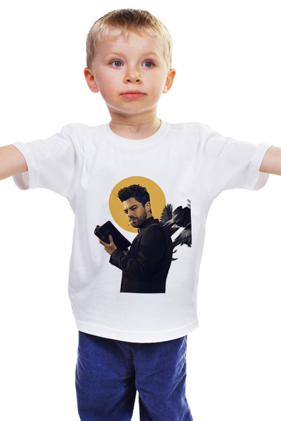 Заказать детскую футболку в Москве. Детская футболка классическая унисекс Пастырь от scoopysmith - готовые дизайны и нанесение принтов.