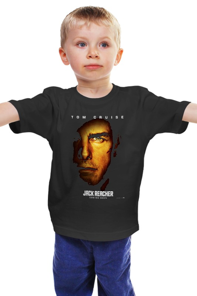 Заказать детскую футболку в Москве. Детская футболка классическая унисекс Том Круз от KinoArt - готовые дизайны и нанесение принтов.