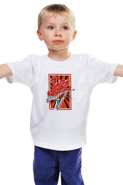 Заказать детскую футболку в Москве. Детская футболка классическая унисекс Джаз постер. от Zorgo-Art  - готовые дизайны и нанесение принтов.