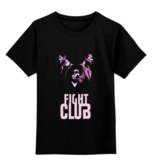 Заказать детскую футболку в Москве. Детская футболка классическая унисекс Fight Club от priceless - готовые дизайны и нанесение принтов.