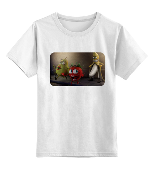 Заказать детскую футболку в Москве. Детская футболка классическая унисекс Чудо-фрукты) от Тима Старк - готовые дизайны и нанесение принтов.