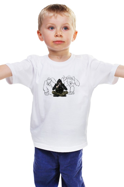 Заказать детскую футболку в Москве. Детская футболка классическая унисекс Эпизод 1 - Голос от Rain - готовые дизайны и нанесение принтов.