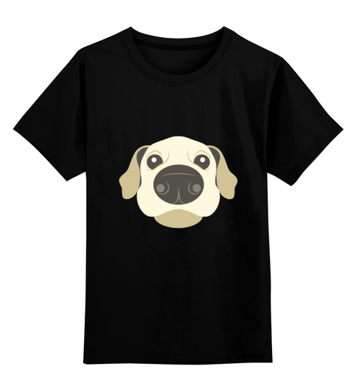 Заказать детскую футболку в Москве. Детская футболка классическая унисекс Собака от Romanova - готовые дизайны и нанесение принтов.