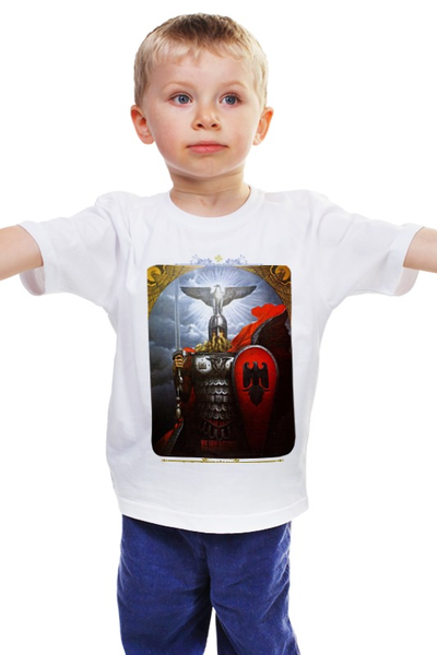 Заказать детскую футболку в Москве. Детская футболка классическая унисекс Свентовит от castafa - готовые дизайны и нанесение принтов.