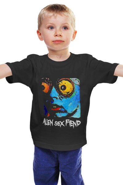 Заказать детскую футболку в Москве. Детская футболка классическая унисекс Alien Sex Fiend / Acid Bath от OEX design - готовые дизайны и нанесение принтов.