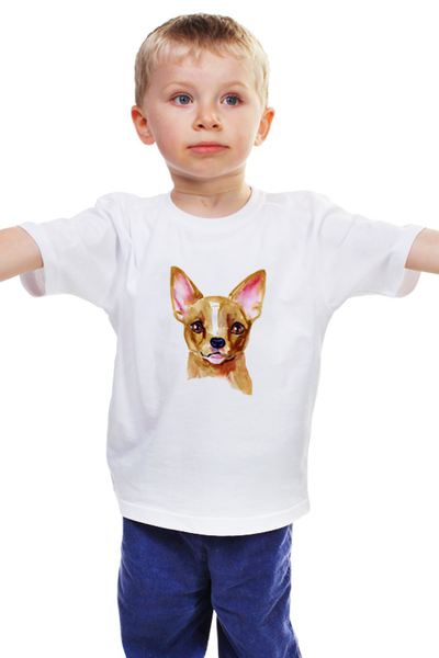 Заказать детскую футболку в Москве. Детская футболка классическая унисекс Чихуа от THE_NISE  - готовые дизайны и нанесение принтов.