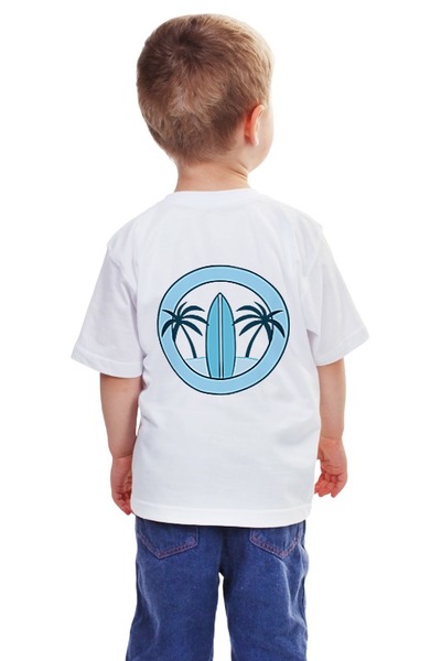 Заказать детскую футболку в Москве. Детская футболка классическая унисекс Сёрфингиста от BeliySlon - готовые дизайны и нанесение принтов.