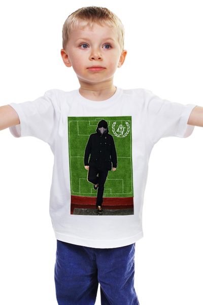 Заказать детскую футболку в Москве. Детская футболка классическая унисекс Фанаты от торгаш - готовые дизайны и нанесение принтов.