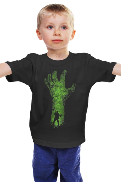 Заказать детскую футболку в Москве. Детская футболка классическая унисекс Ходячие мертвецы от printik - готовые дизайны и нанесение принтов.