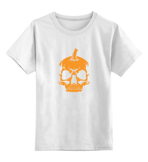 Заказать детскую футболку в Москве. Детская футболка классическая унисекс Череп от THE_NISE  - готовые дизайны и нанесение принтов.
