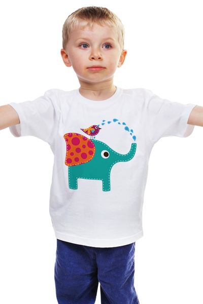 Заказать детскую футболку в Москве. Детская футболка классическая унисекс Дружба от BeliySlon - готовые дизайны и нанесение принтов.