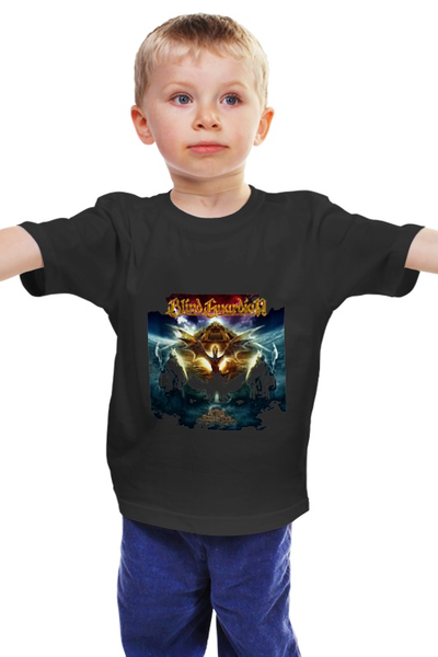 Заказать детскую футболку в Москве. Детская футболка классическая унисекс Blind Guardian от Fedor - готовые дизайны и нанесение принтов.