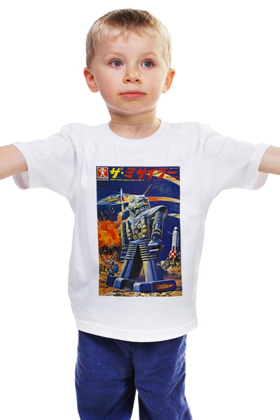 Заказать детскую футболку в Москве. Детская футболка классическая унисекс Bad Robot от ivanium - готовые дизайны и нанесение принтов.
