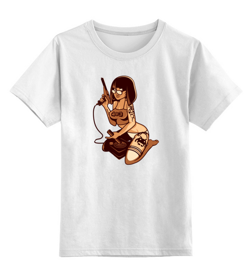 Заказать детскую футболку в Москве. Детская футболка классическая унисекс Nintendo от hideo_kojima - готовые дизайны и нанесение принтов.