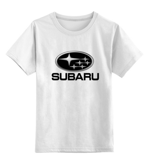 Заказать детскую футболку в Москве. Детская футболка классическая унисекс Subaru от THE_NISE  - готовые дизайны и нанесение принтов.