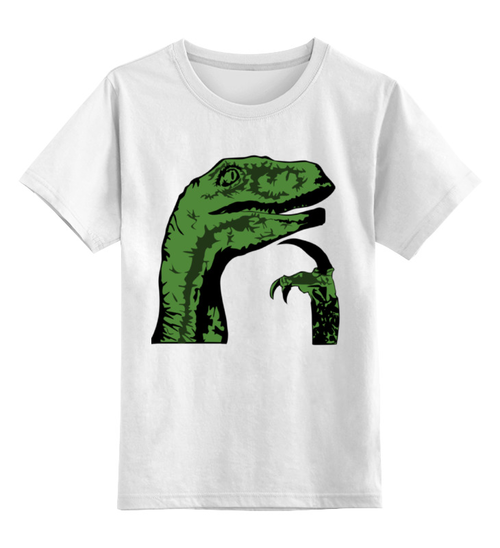 Заказать детскую футболку в Москве. Детская футболка классическая унисекс Raptor от mems - готовые дизайны и нанесение принтов.