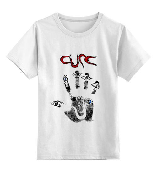 Заказать детскую футболку в Москве. Детская футболка классическая унисекс The Cure / Wish от OEX design - готовые дизайны и нанесение принтов.