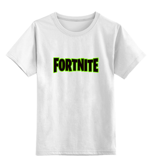 Заказать детскую футболку в Москве. Детская футболка классическая унисекс Fortnite от THE_NISE  - готовые дизайны и нанесение принтов.