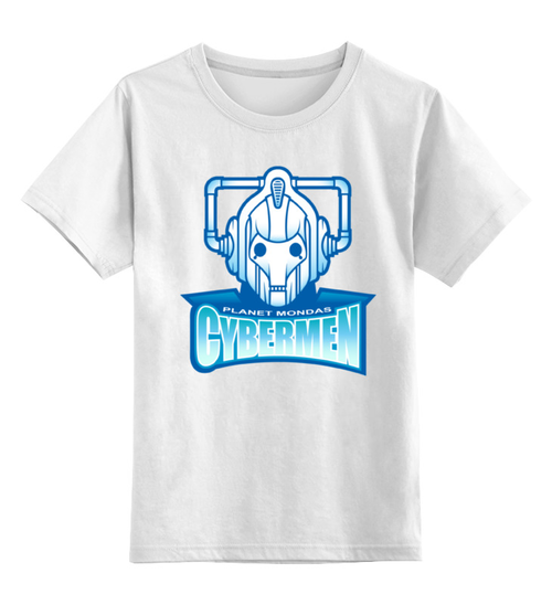 Заказать детскую футболку в Москве. Детская футболка классическая унисекс Киберлюди от geekbox - готовые дизайны и нанесение принтов.