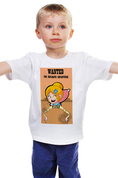 Заказать детскую футболку в Москве. Детская футболка классическая унисекс Brawl stars от queen  - готовые дизайны и нанесение принтов.