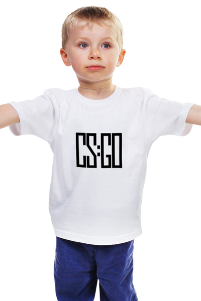 Заказать детскую футболку в Москве. Детская футболка классическая унисекс CS:GO от bd-art  - готовые дизайны и нанесение принтов.