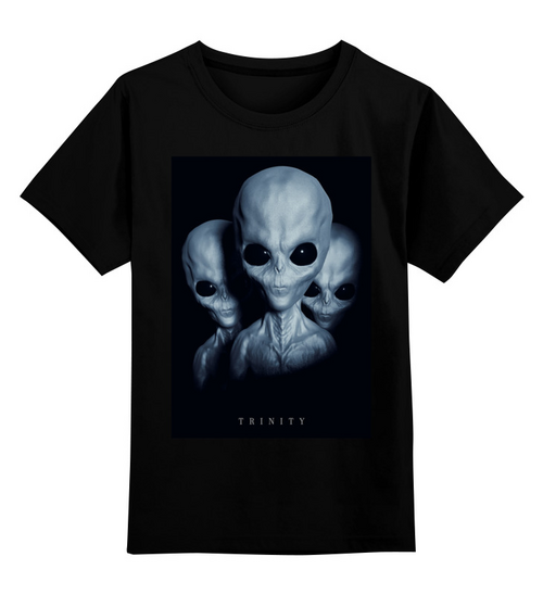 Заказать детскую футболку в Москве. Детская футболка классическая унисекс Aliens от Дана Столыпина - готовые дизайны и нанесение принтов.