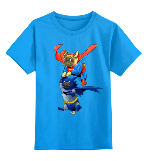 Заказать детскую футболку в Москве. Детская футболка классическая унисекс Супергерои  от T-shirt print  - готовые дизайны и нанесение принтов.