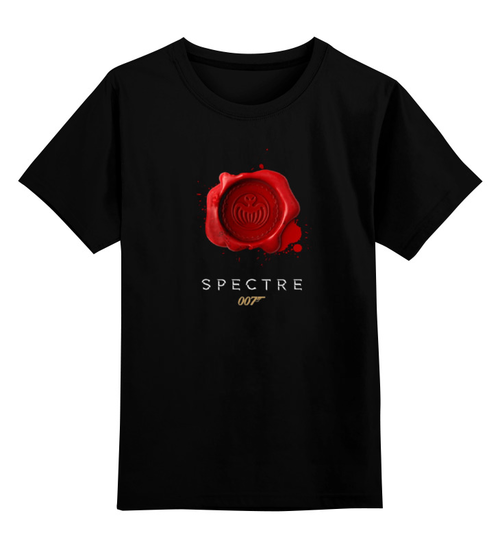 Заказать детскую футболку в Москве. Детская футболка классическая унисекс Spectre от KinoArt - готовые дизайны и нанесение принтов.
