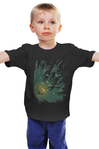 Заказать детскую футболку в Москве. Детская футболка классическая унисекс Зомби Апокалипсис от printik - готовые дизайны и нанесение принтов.