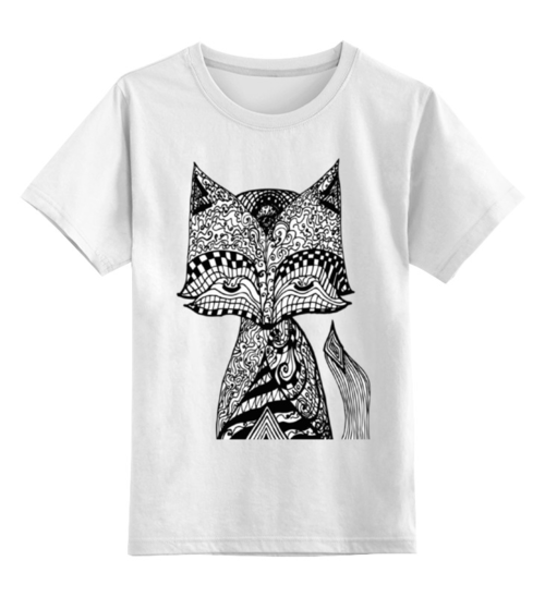Заказать детскую футболку в Москве. Детская футболка классическая унисекс Animals  от Алиса Ибатуллина - готовые дизайны и нанесение принтов.