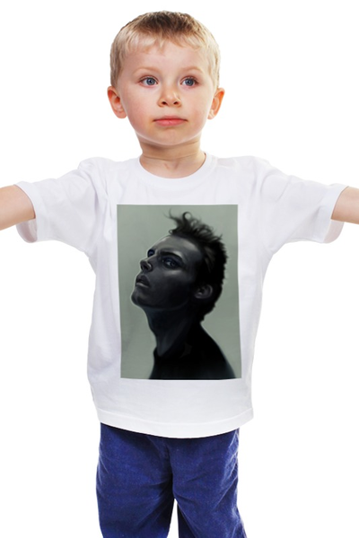 Заказать детскую футболку в Москве. Детская футболка классическая унисекс Model  от En Joy - готовые дизайны и нанесение принтов.