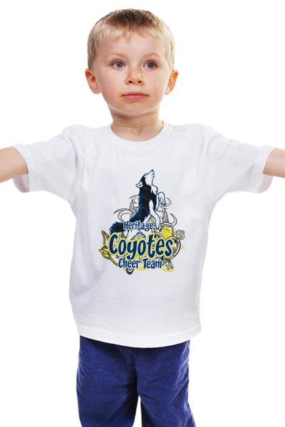 Заказать детскую футболку в Москве. Детская футболка классическая унисекс Coyotes от ПРИНТЫ ПЕЧАТЬ  - готовые дизайны и нанесение принтов.
