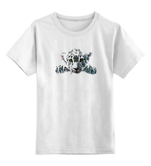 Заказать детскую футболку в Москве. Детская футболка классическая унисекс Тигрёнок  от ПРИНТЫ ПЕЧАТЬ  - готовые дизайны и нанесение принтов.
