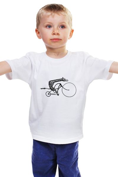 Заказать детскую футболку в Москве. Детская футболка классическая унисекс СпортЖираф от olguwka - готовые дизайны и нанесение принтов.