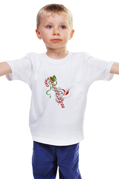 Заказать детскую футболку в Москве. Детская футболка классическая унисекс год крысы от THE_NISE  - готовые дизайны и нанесение принтов.