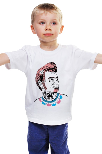 Заказать детскую футболку в Москве. Детская футболка классическая унисекс стиляга от monster66 - готовые дизайны и нанесение принтов.