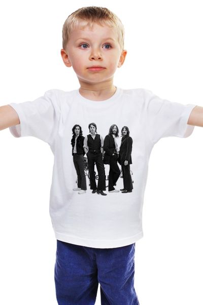 Заказать детскую футболку в Москве. Детская футболка классическая унисекс The Beatles от Denis M. - готовые дизайны и нанесение принтов.