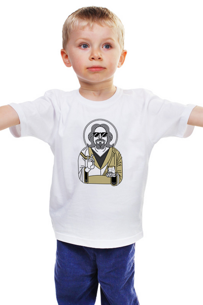 Заказать детскую футболку в Москве. Детская футболка классическая унисекс Большой Лебовски от geekbox - готовые дизайны и нанесение принтов.